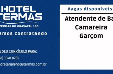Vaga de Emprego Hotel Termas